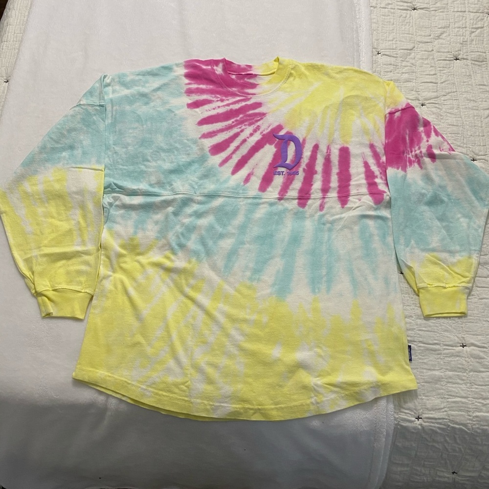 Disneyland resort tie dye spirit jersey